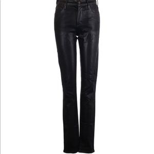 EUC Citizens of Humanity Black Waxed Denim Jeans